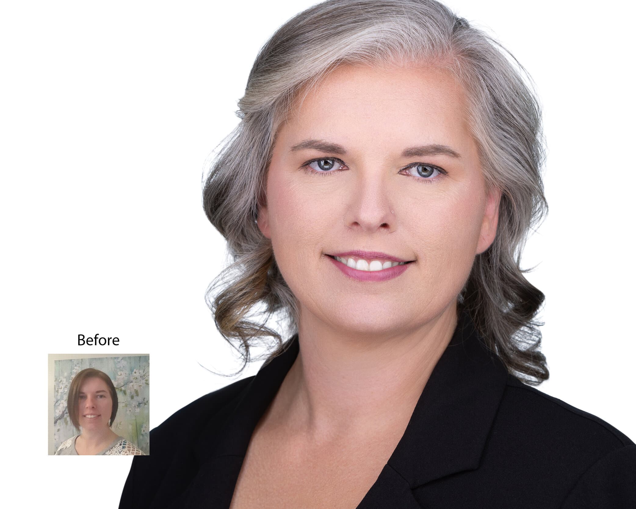 Bridget Gwin - Before and After Professional Styling