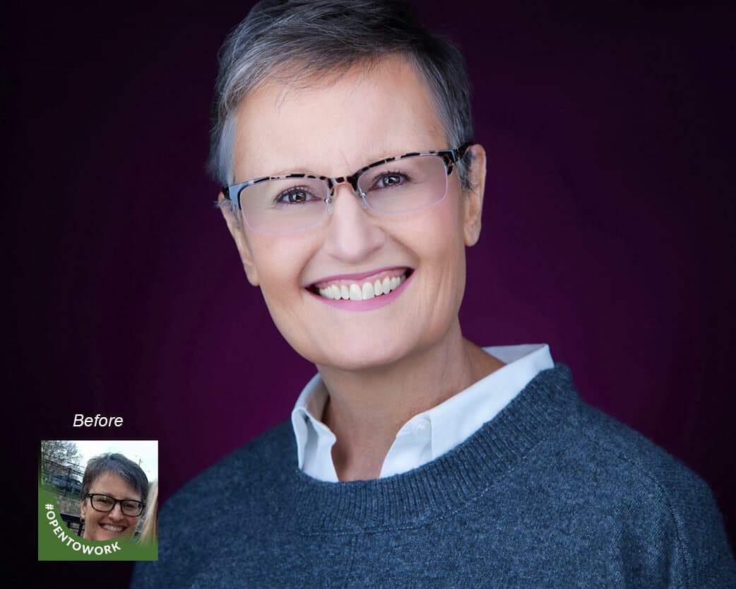 Karen - Before and After Professional Hair and Makeup