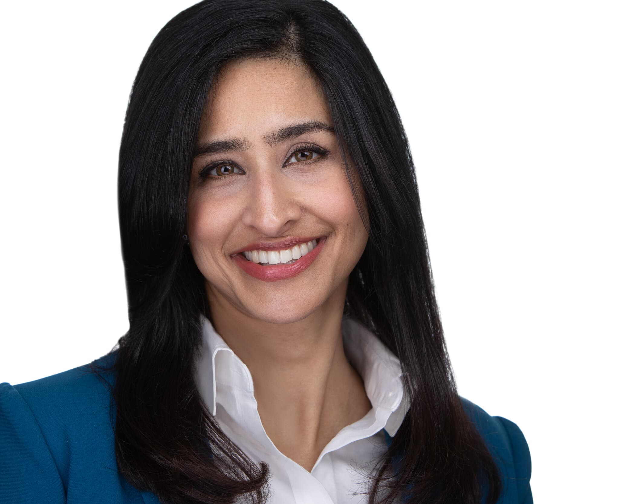 Professional headshot of Abha